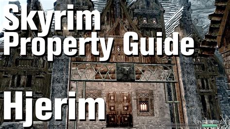 skyrim how to buy hjerim.